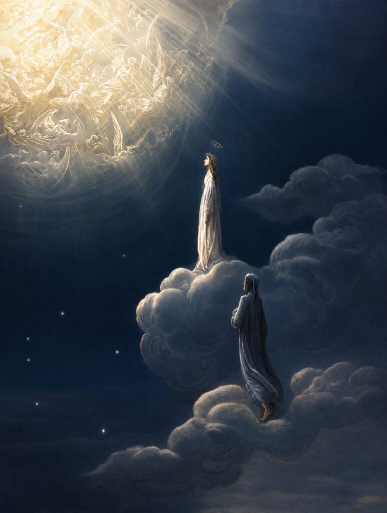 Gustave Doré "Divine Comedy" Illustration, ca. 1885, colorized